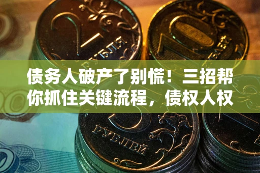 武汉债务人破产了别慌！三招帮你抓住关键流程，债权人权益不再缩水